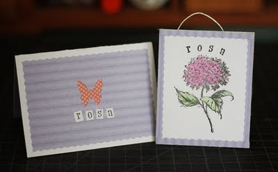 Decorative Handmade Card - Gray Star Design