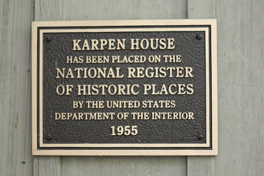 Historic Series: The Karpen House - Copyright 2012 Melissa O'Connor