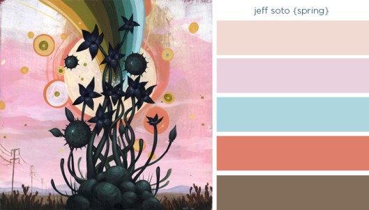 Art Inspired Palette: Jeff Soto