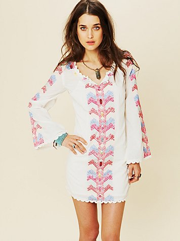 White Summer - Misty Meadow Dress
