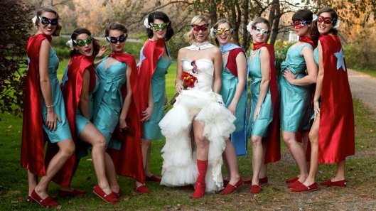A Superhero Wedding - Photo by Cat Norman