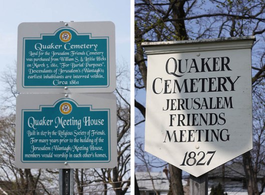 HIstoric Series: The Jerusalem Friends Cemetery - Copyright 2012 Melissa O'Connor