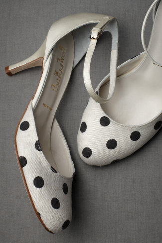 Summer Newsies from BHLDN - Polka-Dot Mary Janes