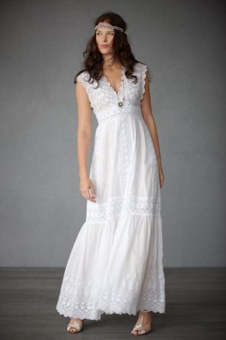 Shop of the Month: BHLDN - Lace Lanes Gown