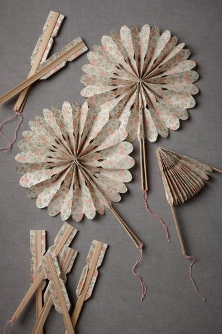 Shop of the Month: BHLDN - Crinkle Fans