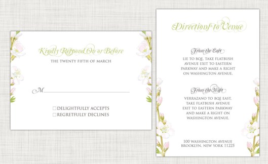 Wedding Invitation Suites are Here - Spring Floral