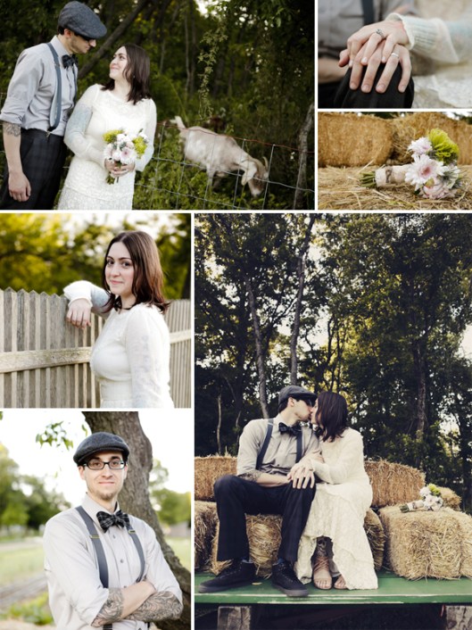 Our Vintage Farm Wedding - © Lauren Elle Photography