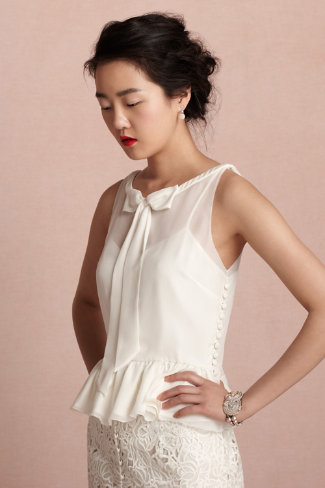 New Picks from BHLDN - Zephyr Blouse