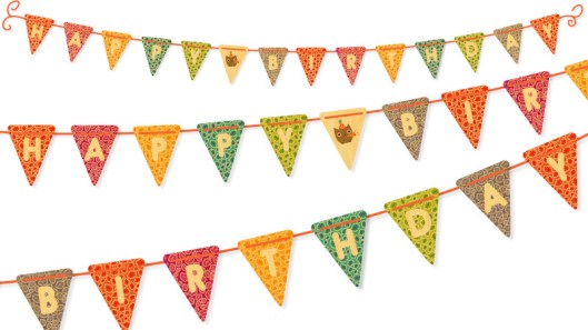 Shop of the Month: Night Owl Paper Goods - Owl Birthday Banner