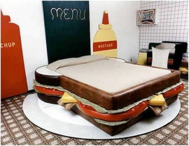 Guest Post: Five Weird Bedroom Ideas - sandwich bed