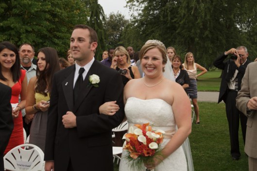 Brooke & Pete's Garden Wedding