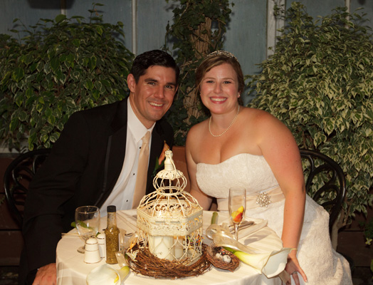 Brooke & Pete's Garden Wedding