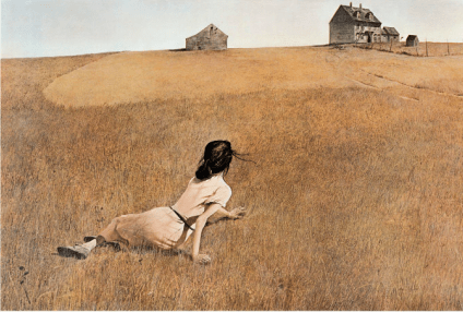 Christina's World by Andrew Wyeth