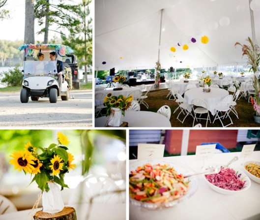 Hannah & Ryan Tie the Knot - © Thamer Photography