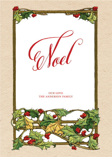 Minted Holiday Challenge: Part 2 - Vintage Noel