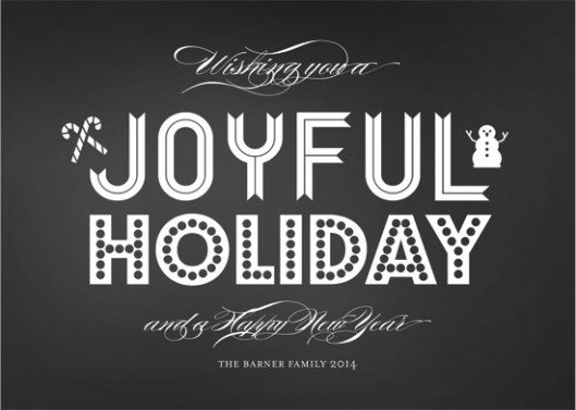 Minted Holiday Challenge: Part 2 - Joyful Holiday