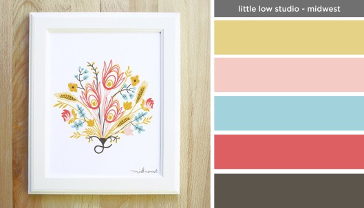 Art Inspired Palette: Little Low Studio-Midwest