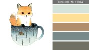 Art Inspired Palette: Darla Okada-Fox in Teacup