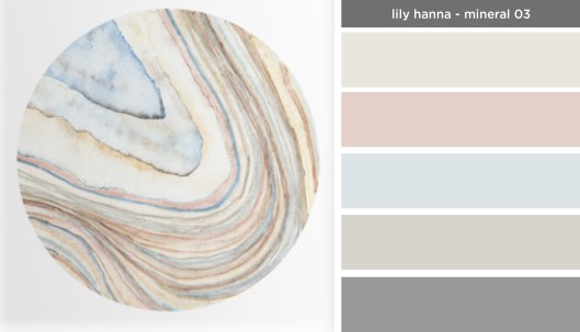 Art Inspired Palette: Lily Hanna-Mineral 03