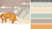 Art Inspired Palette: Carolina Gronholm-Once I Was