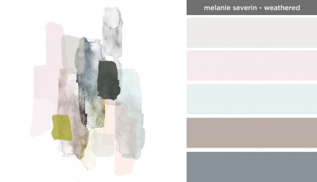 Art Inspired Palette: Melanie Severin-Weathered