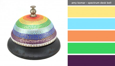 Art Inspired Palette: Amy Komar-Spectrum Desk Bell