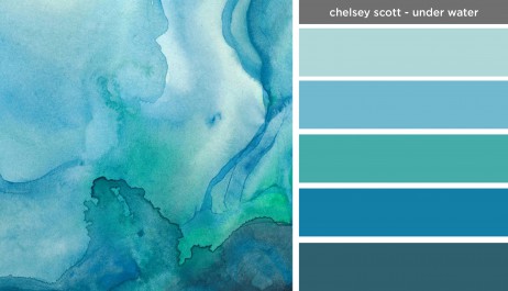 Art Inspired Palette: Chelsey Scott-Under Water