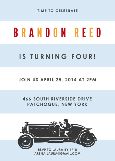 Minted Quickfire Children's Birthday Invitation Challenge