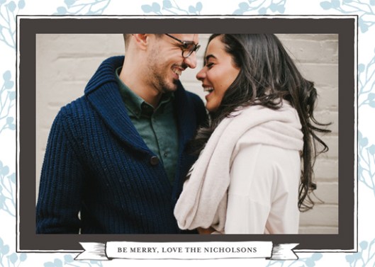 The 2015 Holiday Photo Minted Challenge - Modern Floral