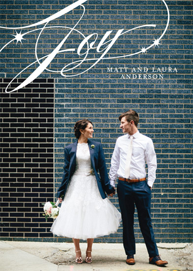 The 2015 Holiday Photo Minted Challenge - Classic Calligraphy 