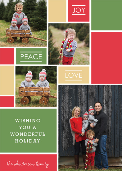The 2015 Holiday Photo Minted Challenge - Modern Mosiac