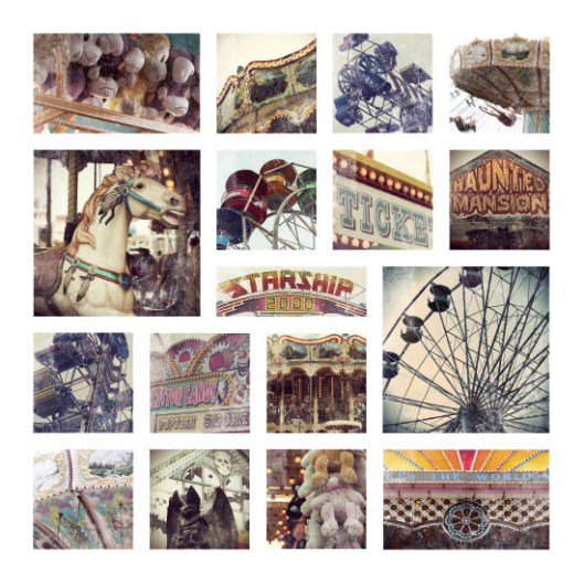 Vintage Carnival Collage - Photo by Melissa O'Connor-Arena