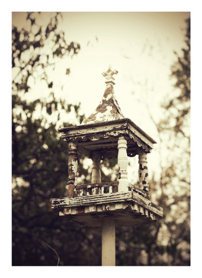 Antique Birdhouse - Photo by Melissa O'Connor-Arena