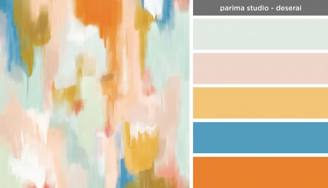 Art Inspired Palette: Parima Studio-Deserai