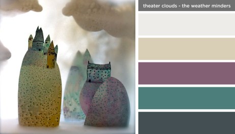 Art Inspired Palette: Theater Clouds - The Weather Minders