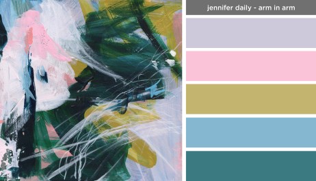 Art Inspired Palette: Jennifer Daily-Arm in Arm