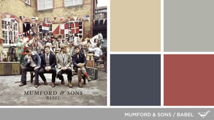Art Inspired Palette: Mumford & Sons-Babel