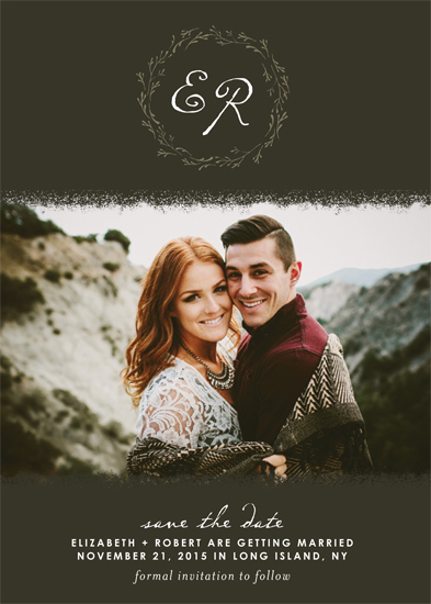 Minted Everlasting Love Save the Date Challenge - Earthy Love