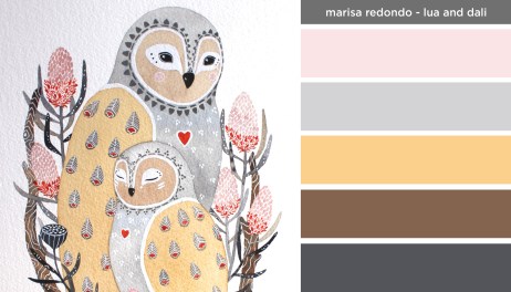 Art Inspired Palette: Marisa Redondo-Lua and Dali