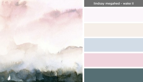 Art Inspired Palette: Lindsay Megahed-Wake II