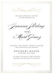 Minted Wedding Challenge - Elegant Deco