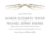 Minted Wedding Challenge - Golden Feathers