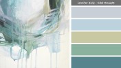 Art Inspired Palette: Jennifer Daily-Tidal Thought