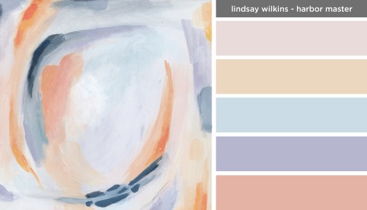Art Inspired Palette: Lindsay Wilkins-Harbor Master