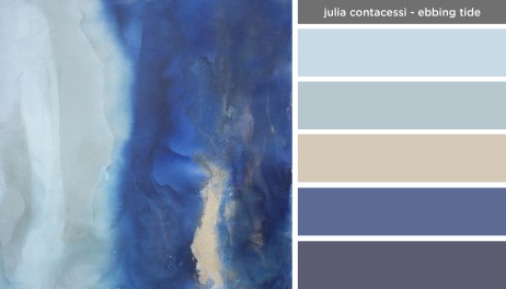 Art Inspired Palette: Julia Contacessi-Ebbing Tide