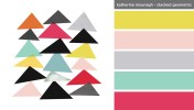 Art Inspired Palette: Katherine Moynagh-Stacked Geometric