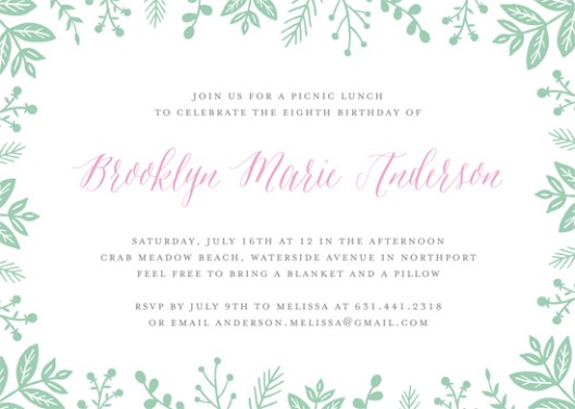 Sweet Celebrations Minted Challenge - Floral Picnic