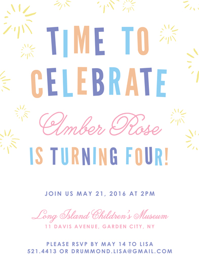 Sweet Celebrations Minted Challenge - Colorful Celebration