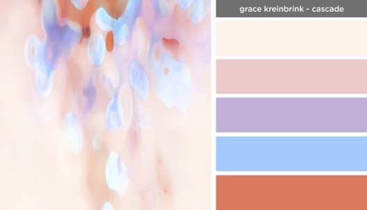 Art Inspired Palette: Grace Kreinbrink-Cascade