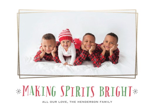 Making Spirits Bright Minted Holiday Challenge - Bright Spirits